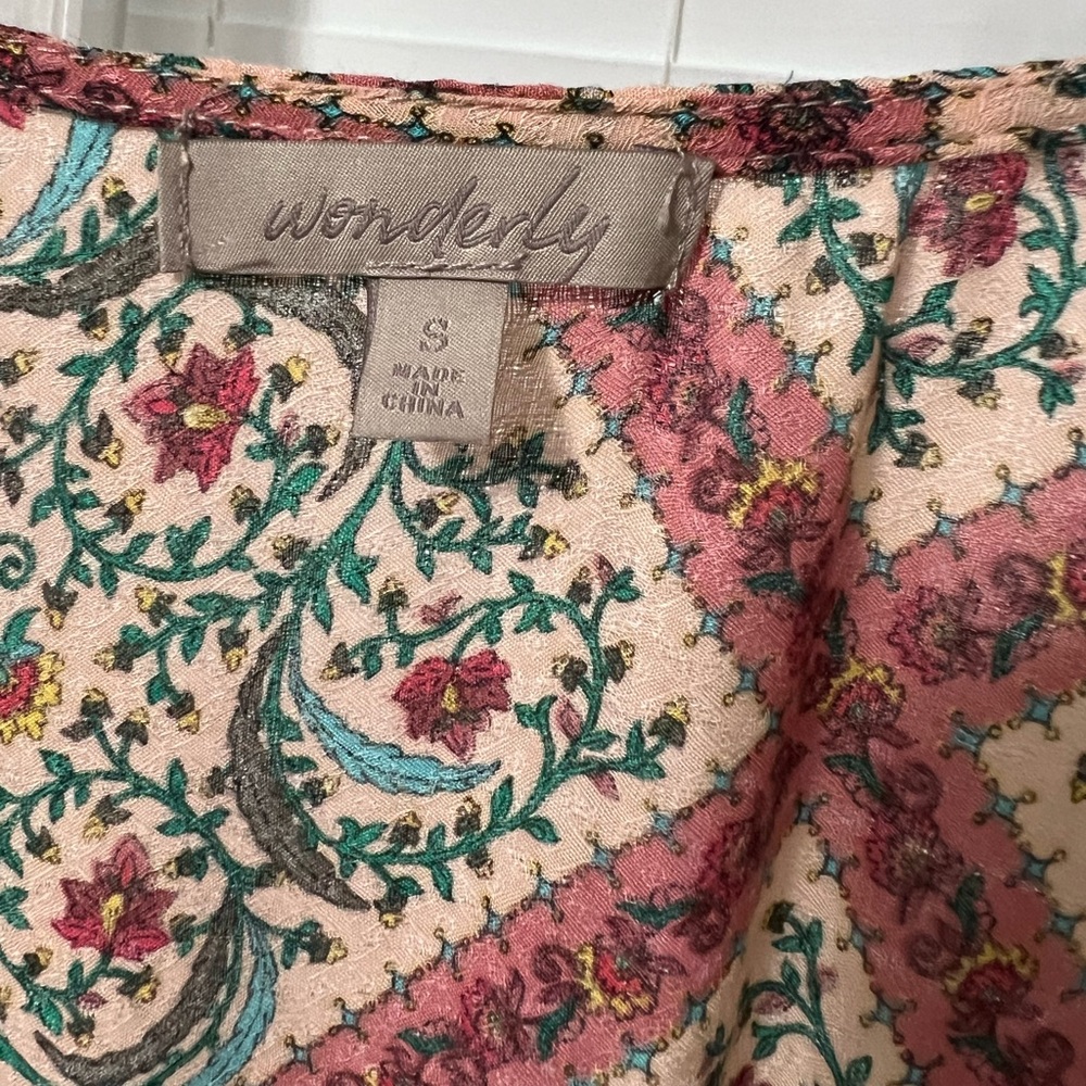 Bohemian Floral Kimono Duster - Picture 5 of 10